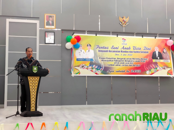 Bupati Bengkalis Berikan Apresiasi Kepada Ketua dan pengurus Himpaudi