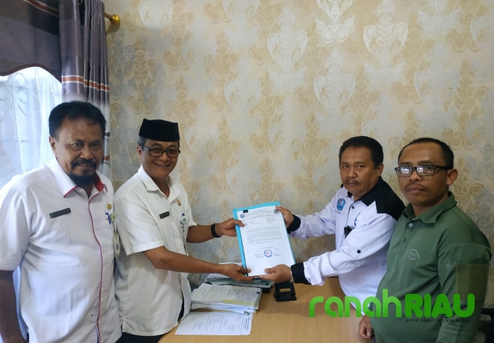 DPC LAN Serahkan Kelengkapan Berkas Administrasi ke Kesbangpol Bengkalis