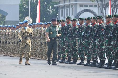 Panglima TNI : Pengalaman Prajurit TNI Dalam Misi PBB Sangat Berharga