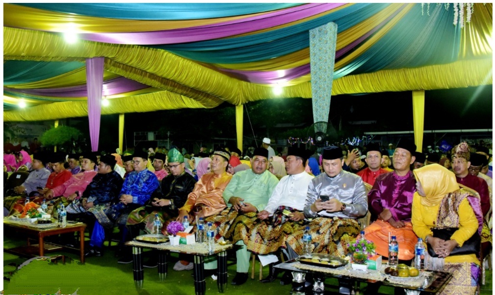 Bupati Amril dan Ahmad Syah Harofie, Tekan Tombol Sirine MTQ ke 44