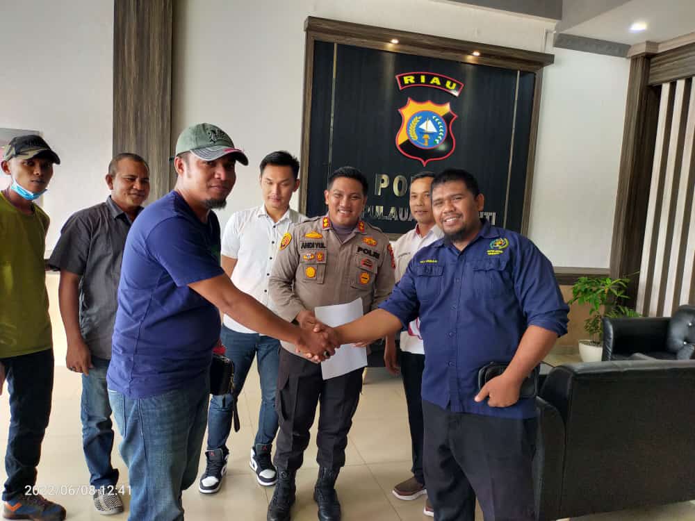 Kasus Pemukulan Jurnalis Di Selat Panjang Berakhir Damai