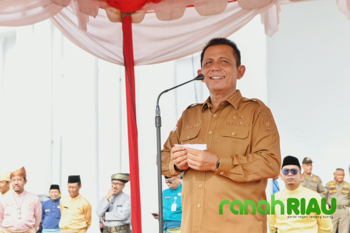 Gubenur Ansar gelar Apel Pagi terakhir sebelum Cuti karena ikut Kontestasi Pilkada 2024