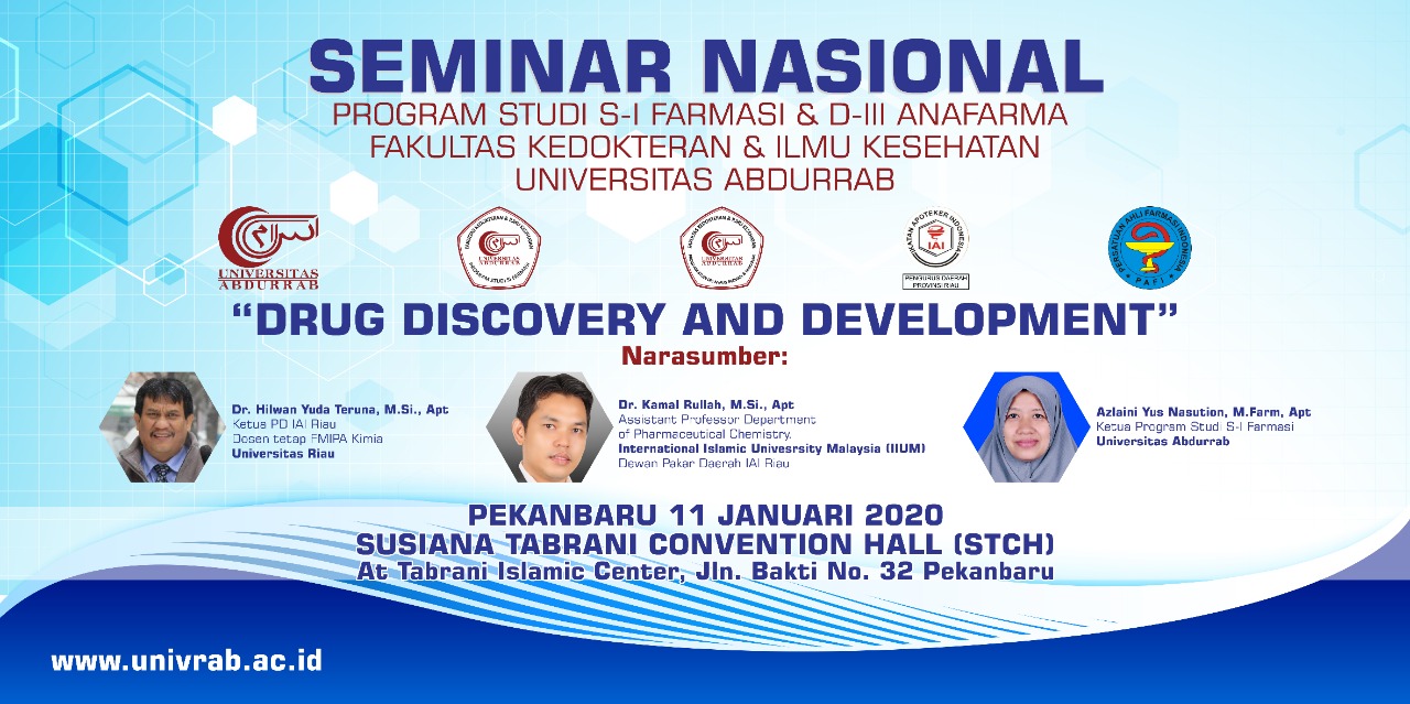 Agenda Drug Discovery and Divelopment Univrab Pekanbaru