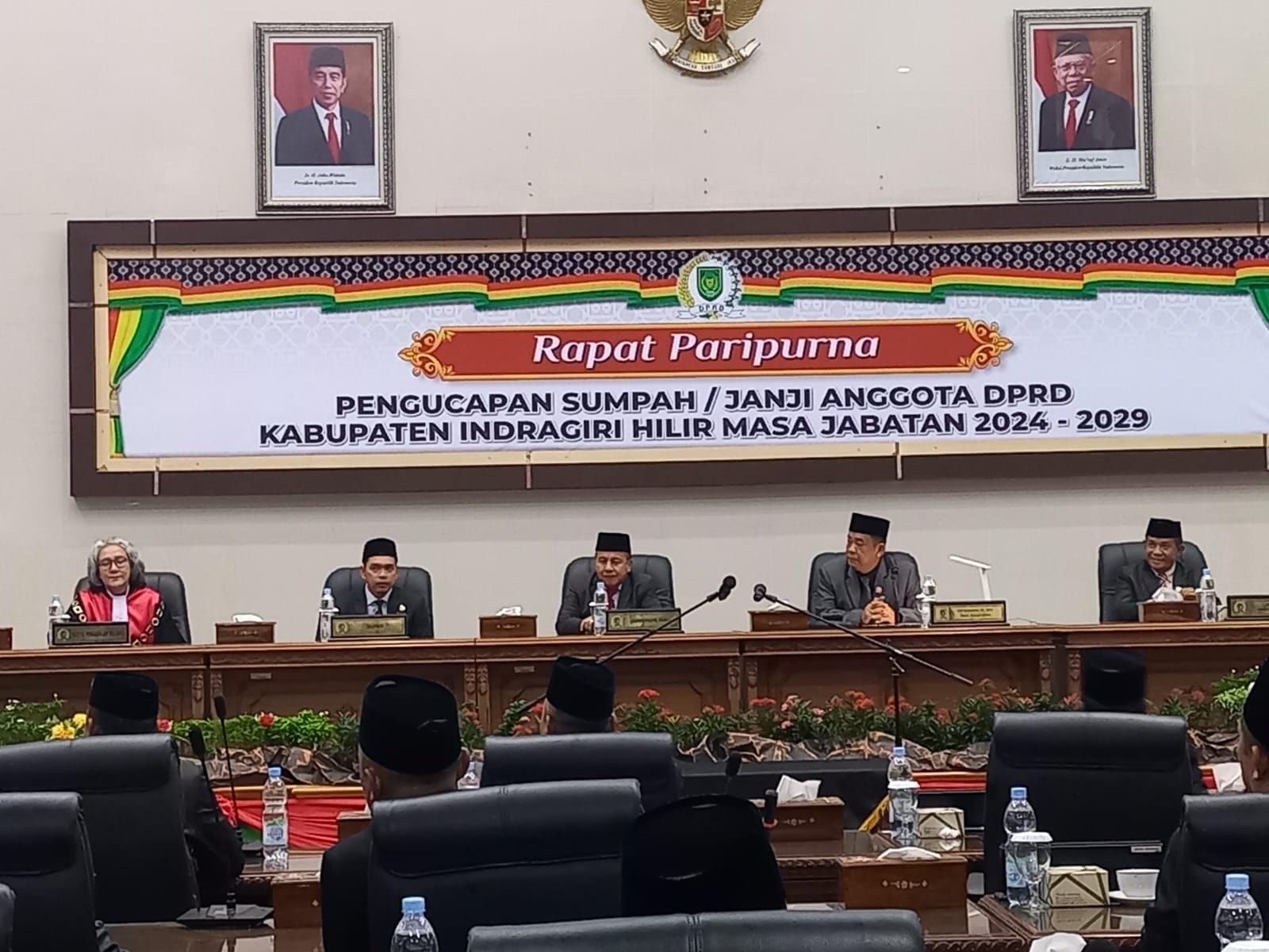 Galeri Pelantikan 45 Anggota DPRD Inhil Periode 2024 hingga 2029