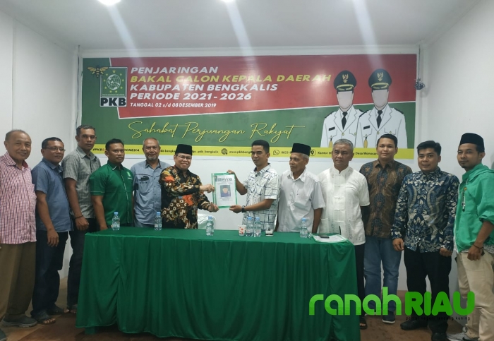 Wabup Bengkalis Kembalikan Berkas Ke DPC PKB
