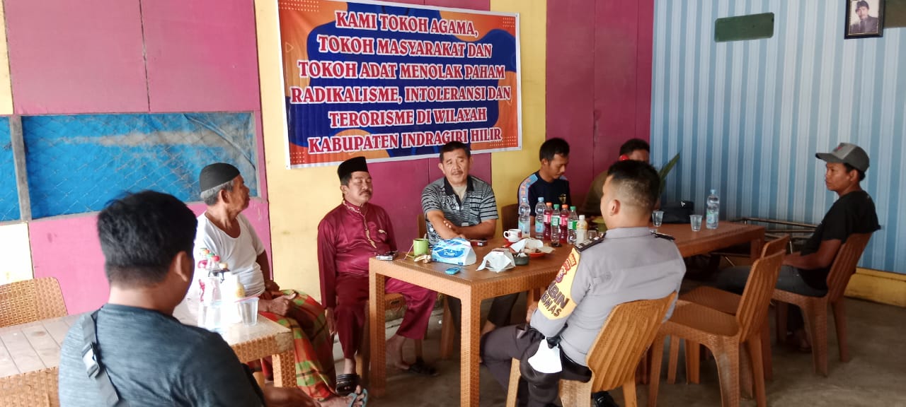 Direktorat Intelkam Silaturrahmi Dengan Tokoh Agama INHIL