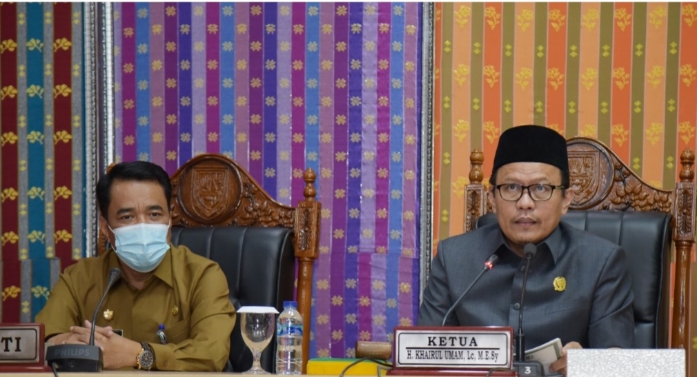 DPRD Bengkalis Laksanakan Rapat Paripurna Pembentukan Pansus dan Pokir