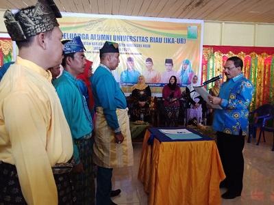 Bupati Inhil Harapkan Kontribusi IKA UR Dalam Membantu Pembangunan Sampai ke Desa-Desa