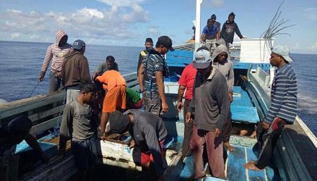 Bakamla RI Tangkap Kapal Ilegal Fishing di Perairan Halmahera