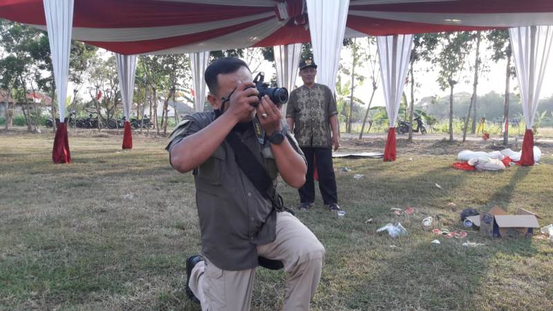 Pengambilan Gambar Pembangunan di Jatimulya Tegal Harus Sesuai Kaidah Jurnalistik