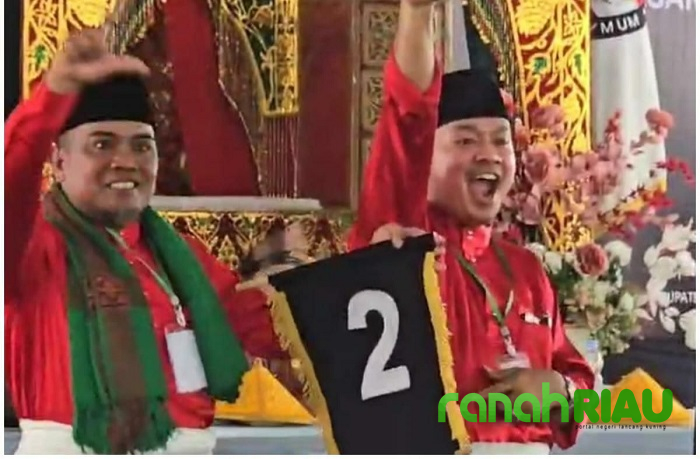 Pasangan Zukri-Thamrin nomor Urut 2, Repdem Pelalawan: Alhamdulilah, Pertanda Lanjut Dua Periode