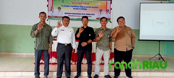 Permudahkan Layanan Masyarakat, Pemdes Sungai Batang Luncurkan Aplikasi Siandes