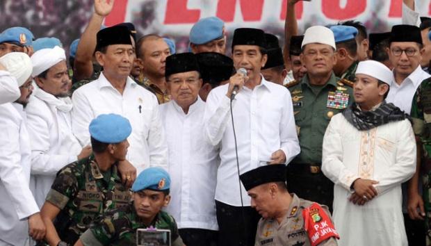 PAGAR 212 Terbentuk Deklarasikan Dukungan ke Jokowi