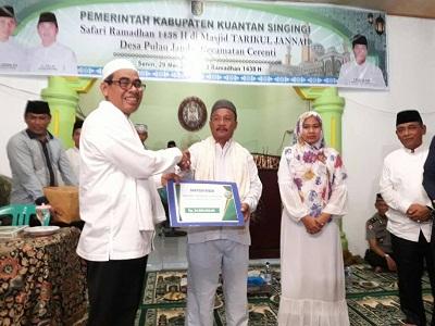Pemkab Kuansing Safari Ramadhan Perdana di Kecamatan Cerenti