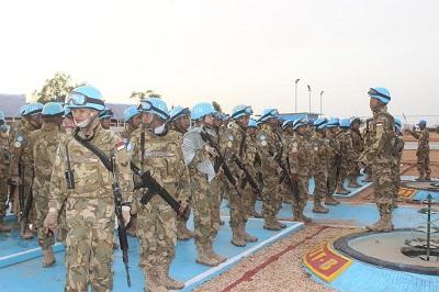 176 Prajurit TNI Diberangkatkan ke Daerah For Baranga dan Habila Afrika