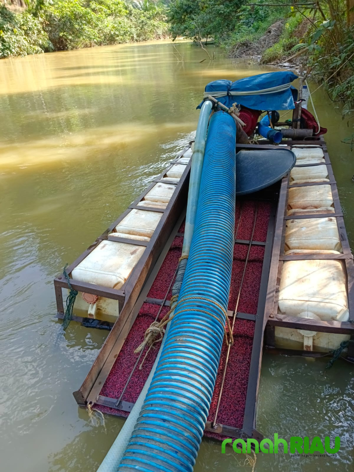 Gelar aksi Jumat besok, AMBR: Tambang Ilegal makin banyak beredar di Kampar