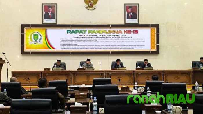 DPRD Inhil gelar Rapat Paripurna ke 13 Masa Persidangan II tahun 2024