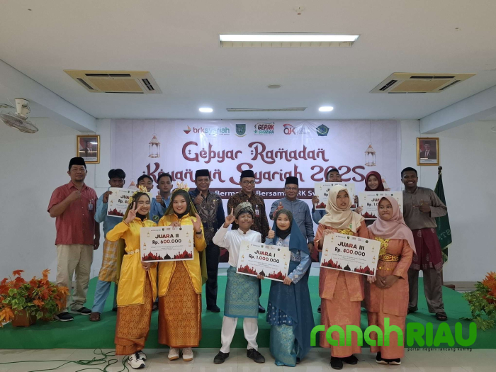 Inisiasi Misi Gerak Syariah, BRK Syariah bekerjasama dengan OJK dan Dema STAI Natuna