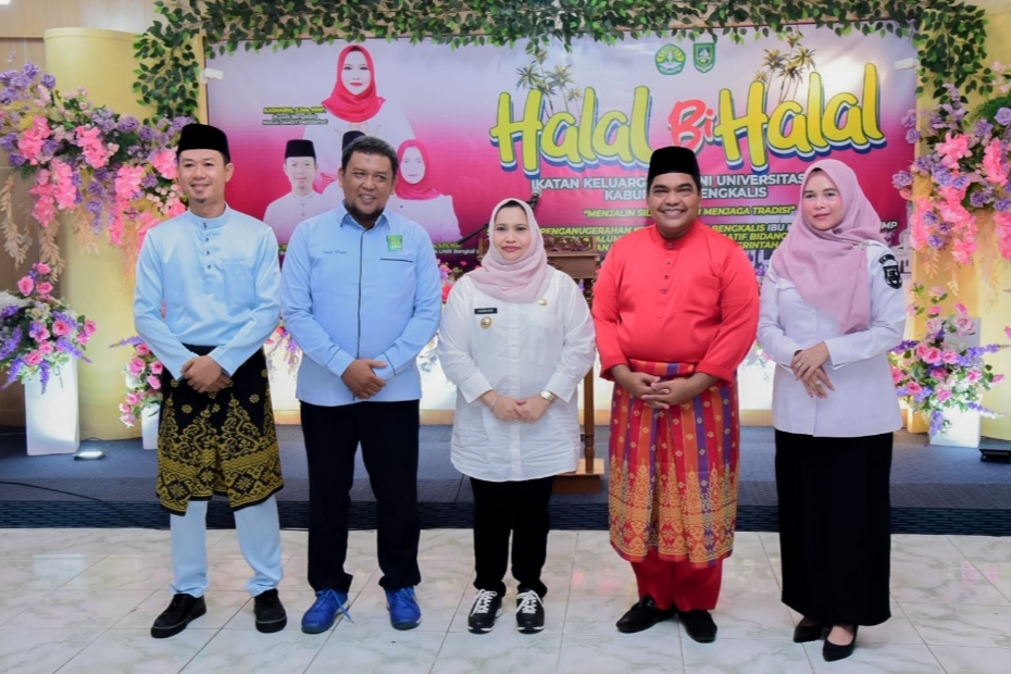 Halal bi Halal IKA-UNRI, Bupati Bengkalis Harapkan Saling Bersinergi Untuk Membangun Negeri