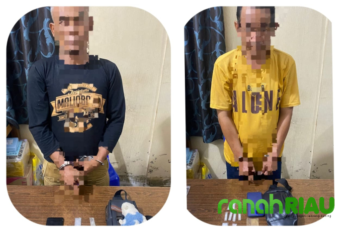 Gagalkan transaksi barang Haram, Polres Dumai amankan sejumlah Barang bukti