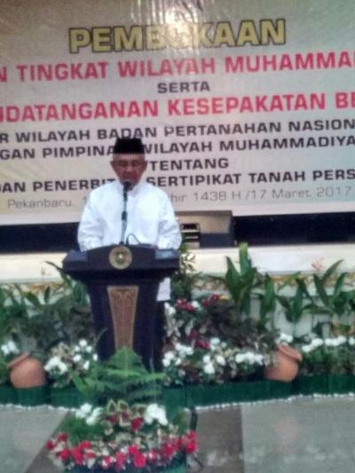 Gubri Berikan Apresiasi Terkait Peran Muhammadiyah di Bidang Pendidikan