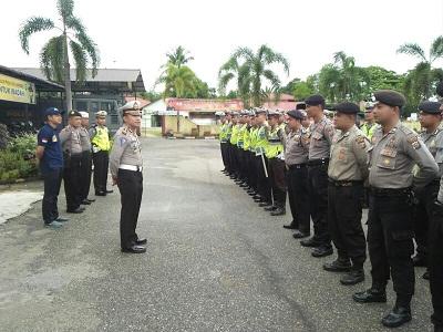 Long Week End.. Polres Kampar Siagakan Personil