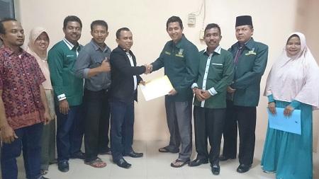  PKB Inhu Resmi Mendaftar, Heri Sukandi Ikut Dampingi Penyerahan Berkas Ke KPUD