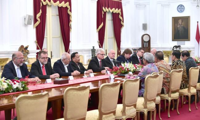 Presiden Jokowi Terima Kunjungan Senat Republik Ceko