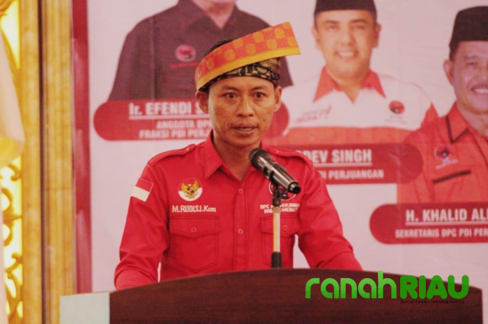 Santer dicalonkan jadi Calon Bupati, Rudi Tanjung: Saya tegak lurus dengan Instruksi Partai