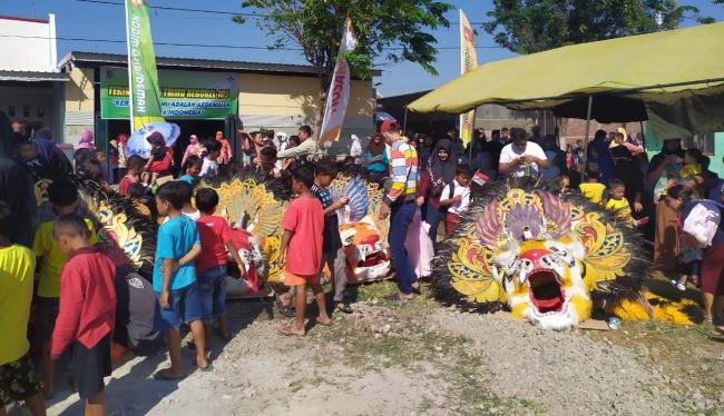 Berharap Sering Ada Pentas Seni Selama TMMD Berlangsung