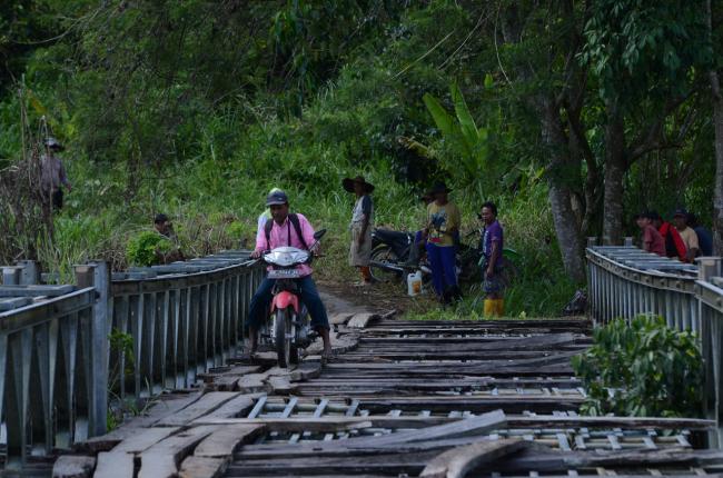  Jembatan Penghubung Dusun I dan II sudah ada perbaikan