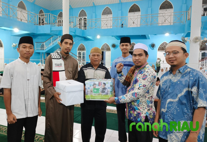 Tarhib Ramadhan dan Penggalangan Dana Palestina bersama SMAN Plus Provinsi Riau