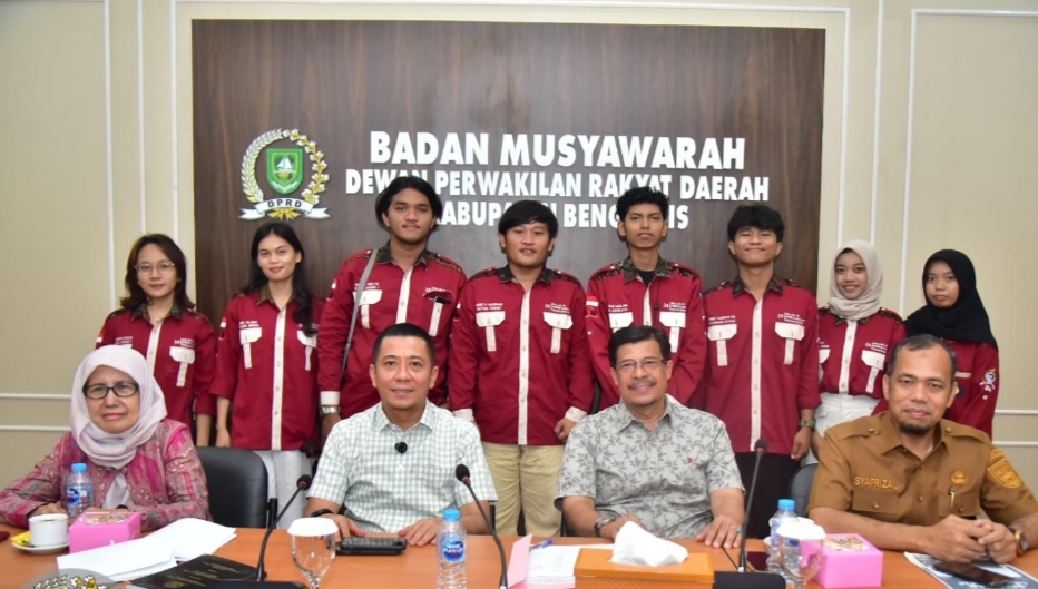 Ketua Komisi IV DPRD Pimpin Audensi Bersama MPM Politeknik Bengkalis