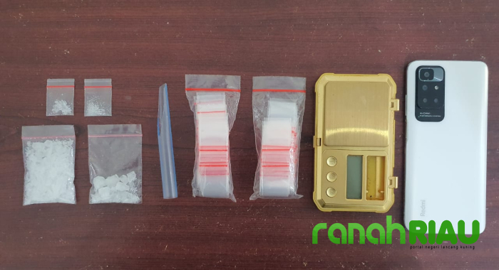 RH Seorang Bandar Shabu di Tangkap Tim Opsnal Satnarkoba Polres Bengkalis