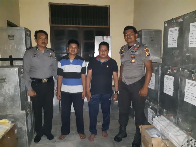 Polisi kawal ketat pendistribusian logistik Pilgub Riau di Kuansing