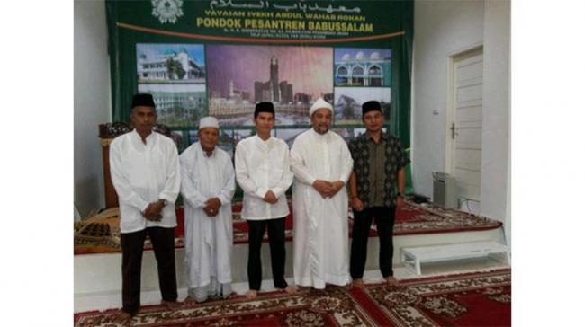 Zulfan Silaturahmi ke Syekh Haji Ismail Royan