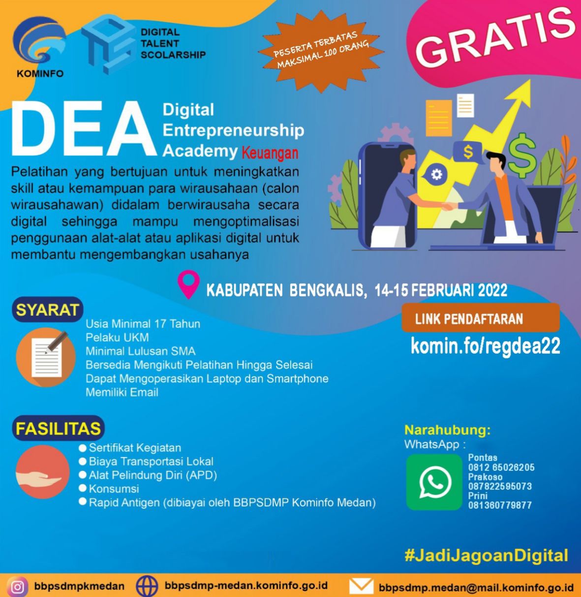 Melalui Program DEA, Pelaku UMKM di Bengkalis Bisa Daftarkan Diri