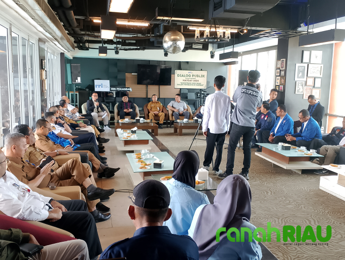 Peringati Hari buruh dengan suasana beda, SPSI Riau gelar Coffee Morning dan Pasar Murah