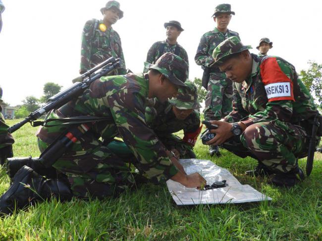 Armed 12 Kostrad Latih Kordinasi Kesisteman dalam Latihan Tingkat Seksi