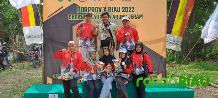 Tim Arung Jeram Rohul Ukir Prestasi di Porprov X Riau