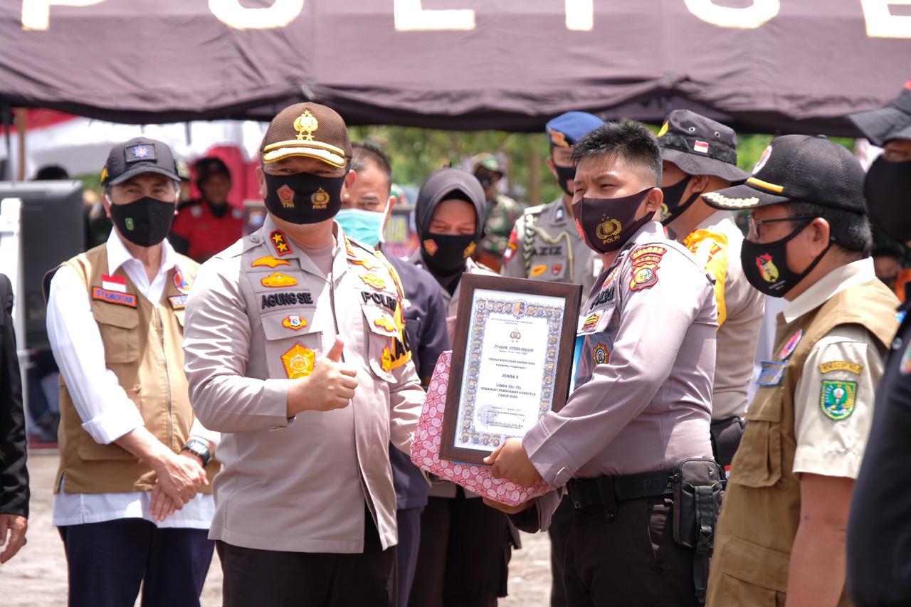 Aplikasi Dashboard Lancang Kuning Capai 83,6 Persen, Polda Riau Terima Promoter Reward