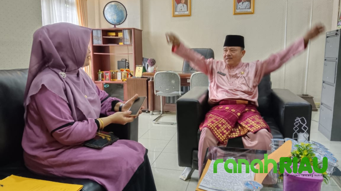 Kadisdik Bertekad Jadikan Dunia Pendidikan Kuansing Kembali Berjaya