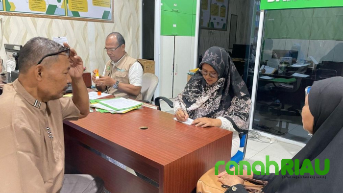 Hari Pertama Pelunasan, 127 Jamaah Haji Pekanbaru Selesaikan Bipih Tahap II