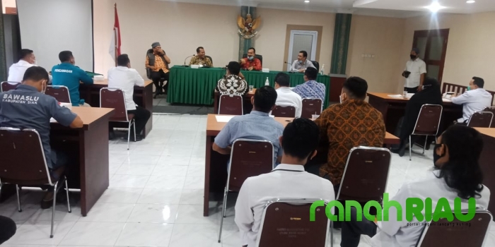 Seluruh Bawaslu kabupaten kota temui Komisi Informasi, ini alasannya...