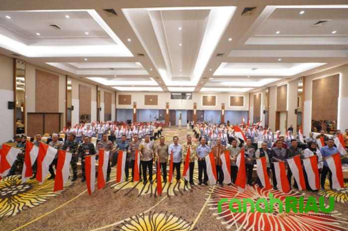 Raut Bangga Puluhan putra-putri terbaik dari Penjuru Riau saat Ikuti Diklat Paskibraka Riau 2025