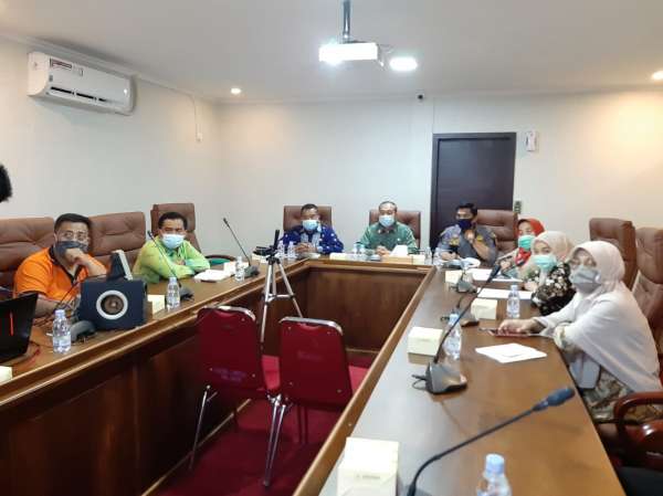 Rapat Evaluasi Pertanggungjawaban APBD 2019 Digelar Secara Vicon