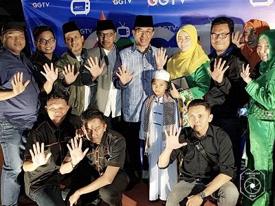 Ini Baru Kerennn... Bersama Bupati Inhil, GGTV Launching Dibarengi dengan Muhasabah Cinta