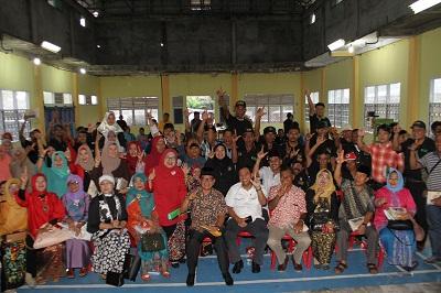 Gelar sosialisasi empat pilar di Duri,  ini pesan Jon Erizal kepada warga