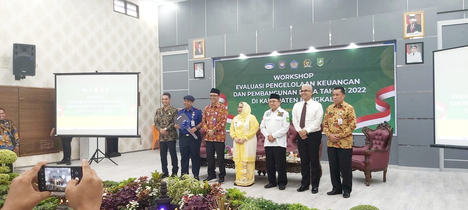 Kemenkeu Wajibkan Desa Pasang Papan Informasi Keuangan Desa Dibengkalis