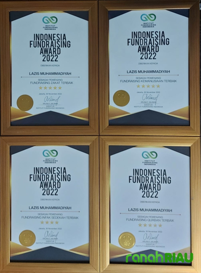 Lazismu borong Empat Penghargaan dalam Ajang IFA Award 